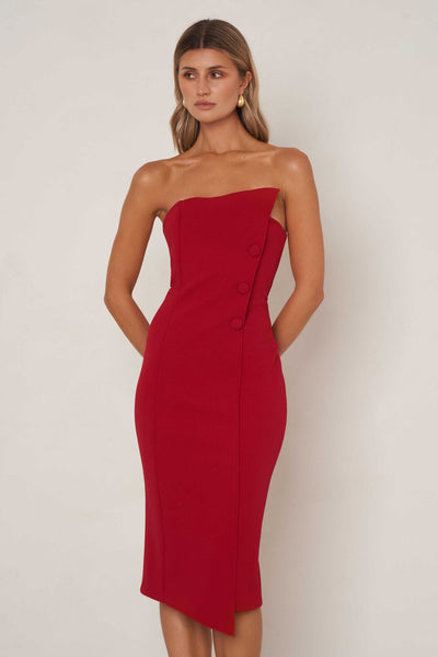 Sara Dress - Red