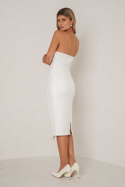 Sara Dress - White