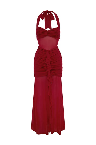 Talula Maxi Dress - Cherry