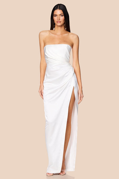 Nookie Alina Gown - White