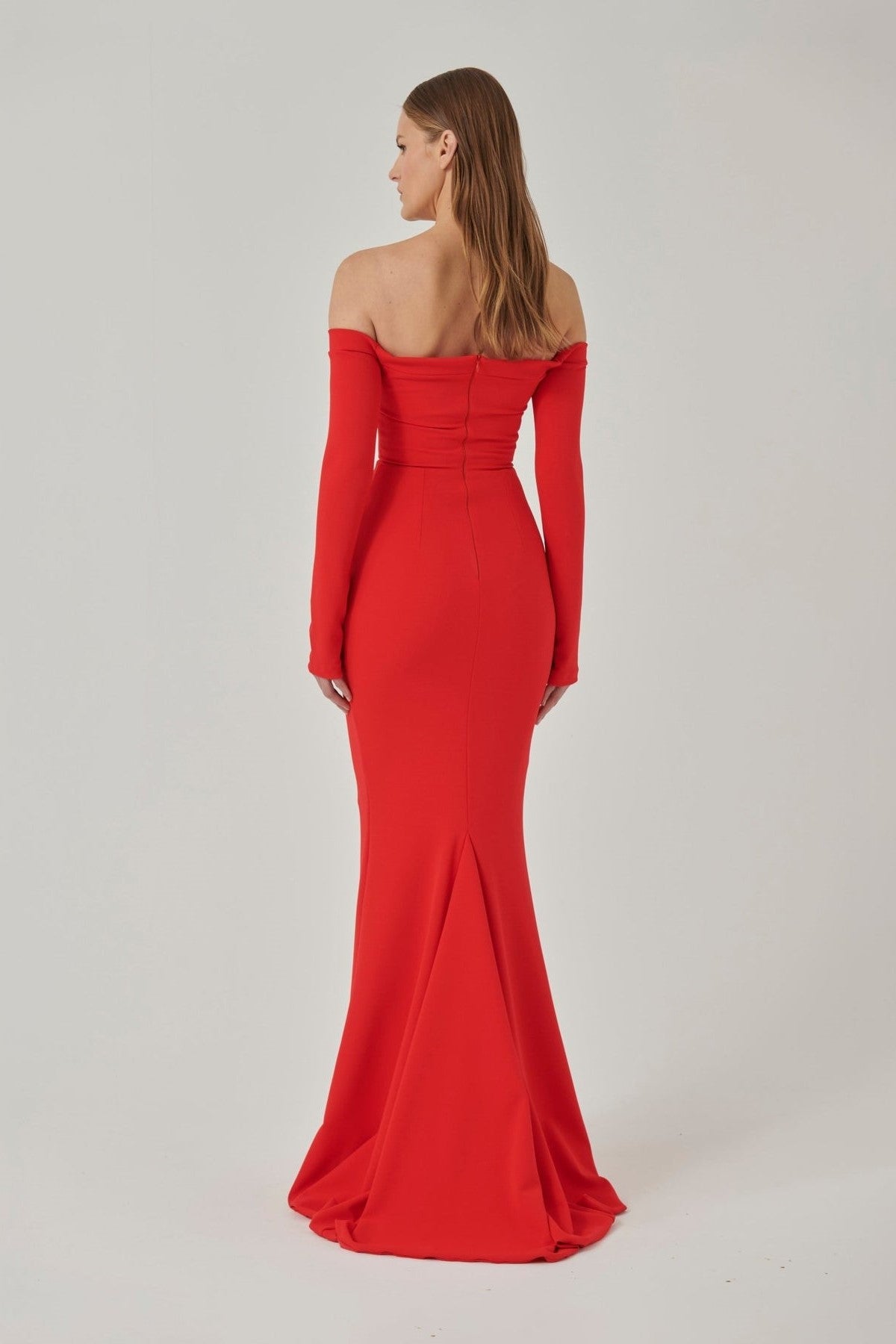 Anita Gown - Cherry Red