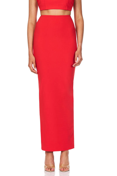 Nookie Caroline Maxi Skirt - Red