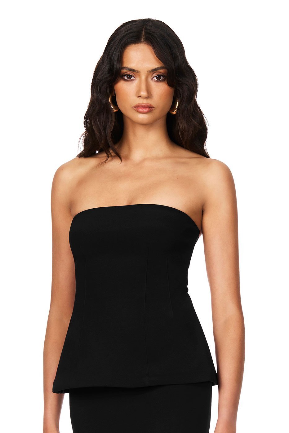 Nookie Caroline Strapless Top - Black