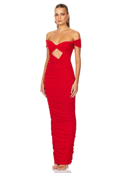 Nookie Dakota Maxi Dress - Red