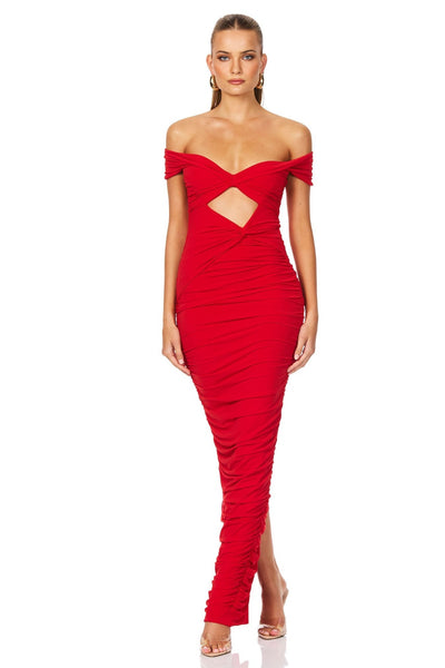 Nookie Dakota Maxi Dress - Red