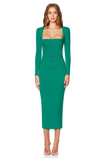 Nookie Dare Midi Dress - Emerald