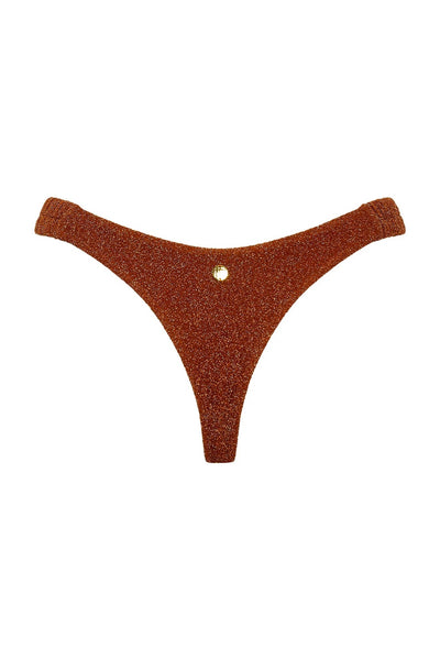 Nookie Dynasty Scrunchie Thong - Rust - SHOPJAUS - JAUS