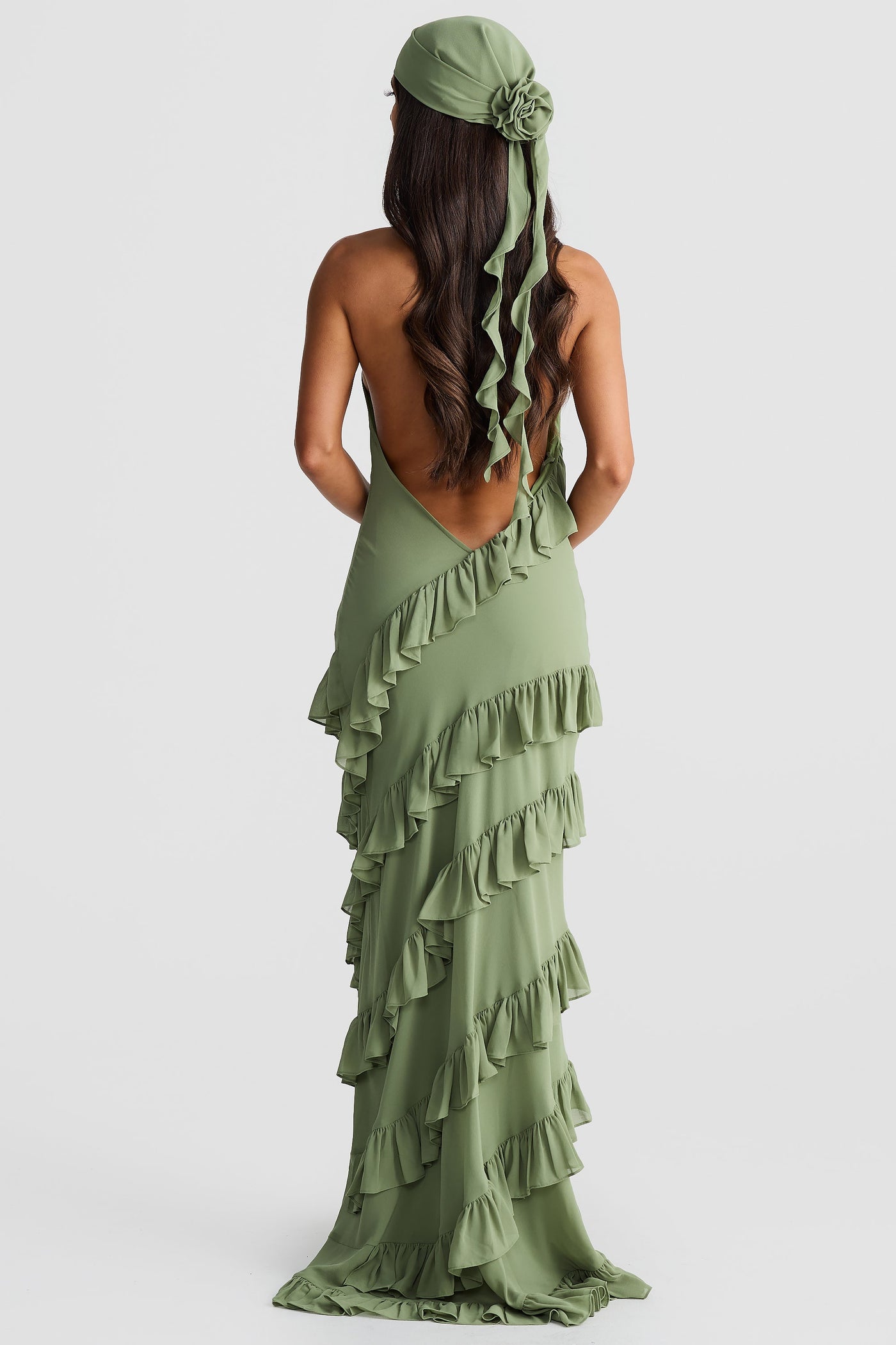 Milana Dress - Sage Green