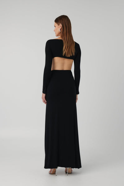 Gillian Maxi Skirt - Black