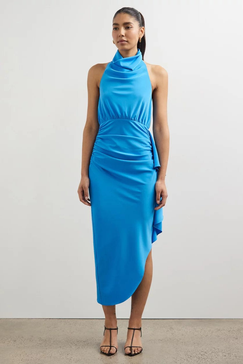 Misha Esilda Midi Dress - Topaz Blue