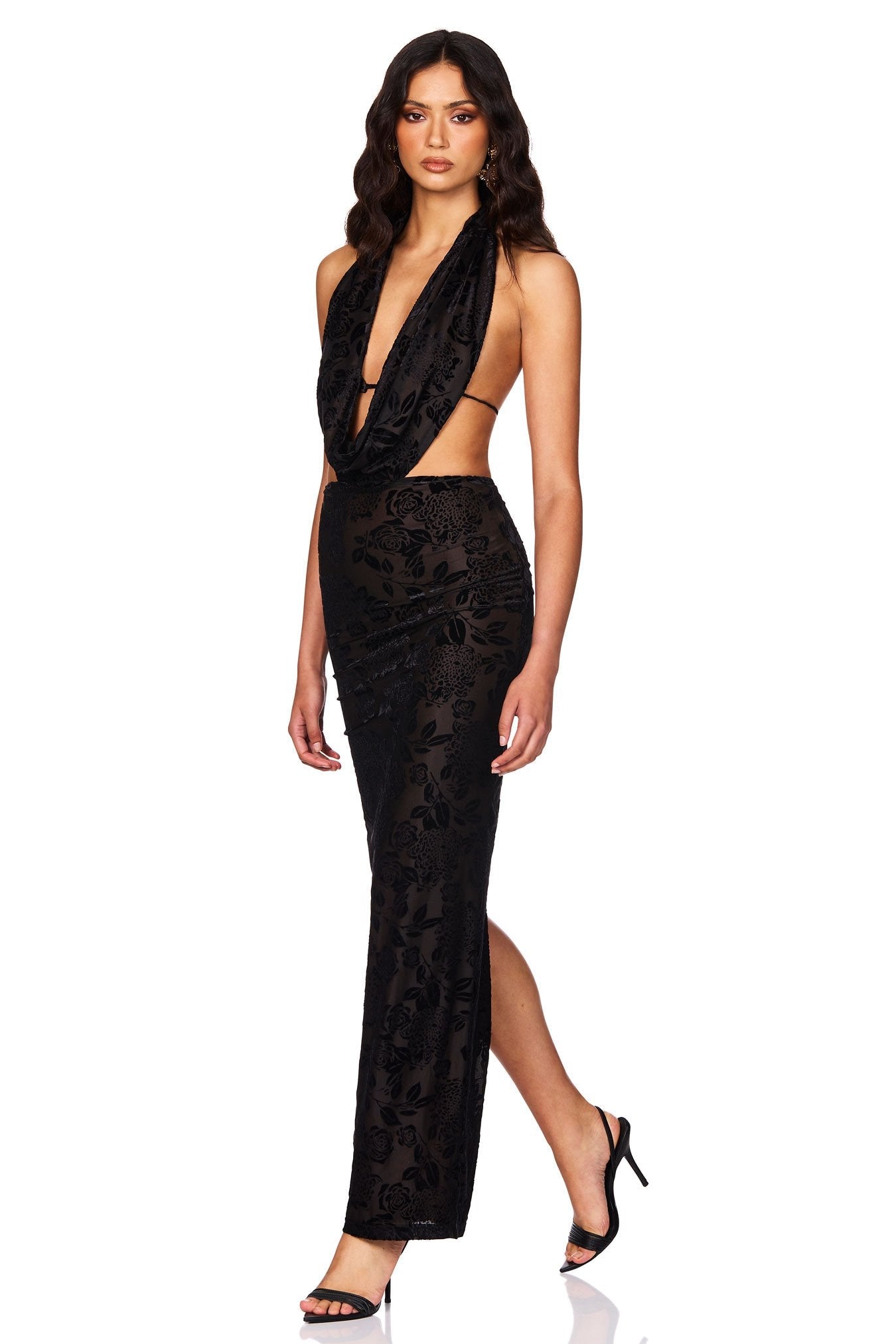 Nookie Isabella Maxi Dress - Black