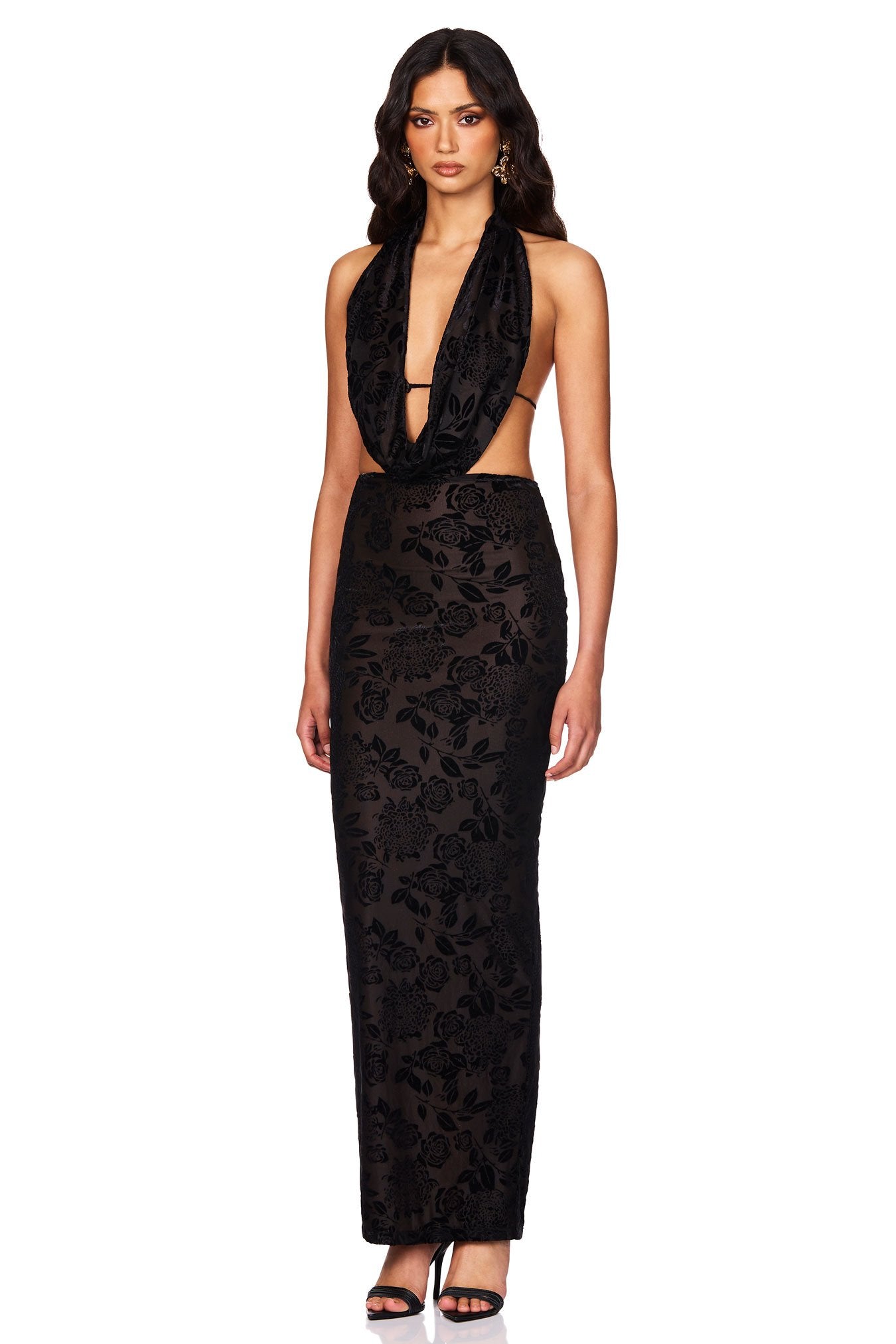 Nookie Isabella Maxi Dress - Black