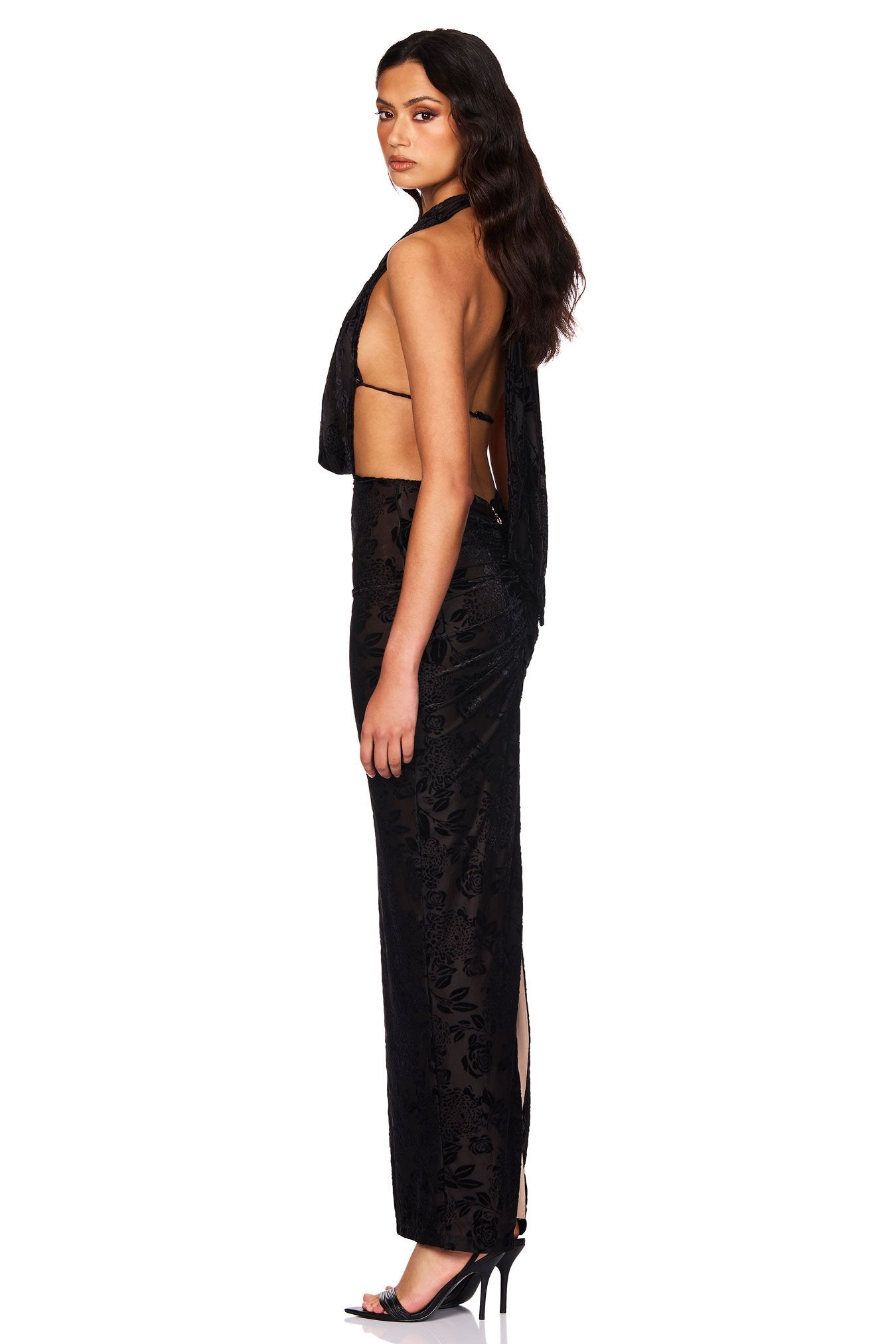 Nookie Isabella Maxi Dress - Black