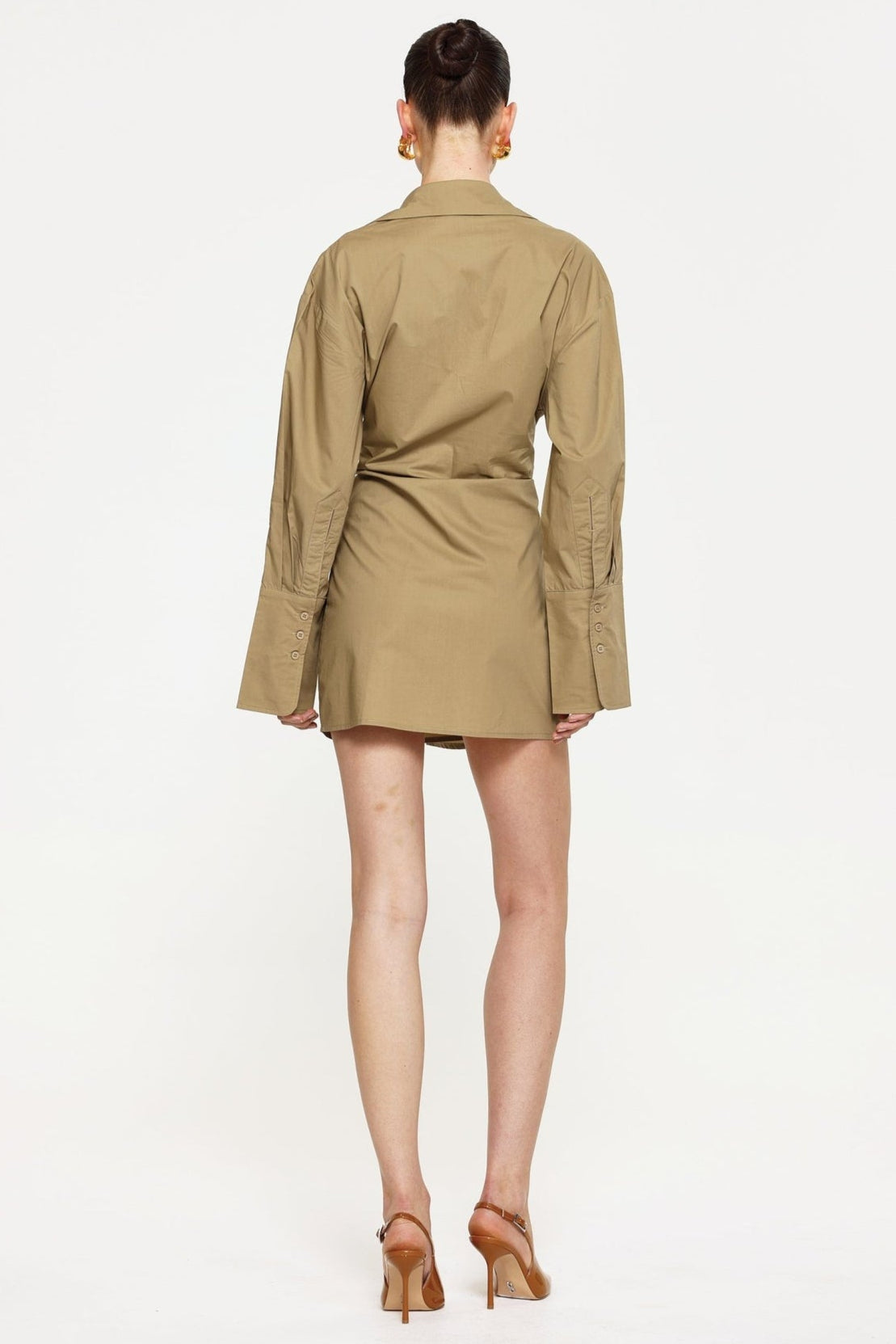 Julianne Shirt Dress - Sand