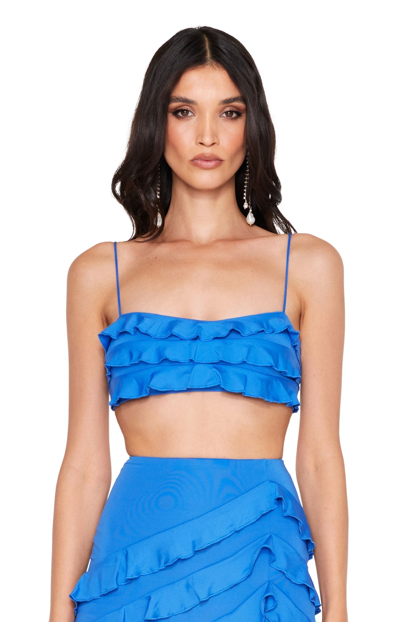 Nookie Kennedy Crop - Blue - SHOPJAUS - JAUS