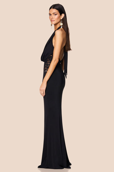 Nookie Lala Gown - Black