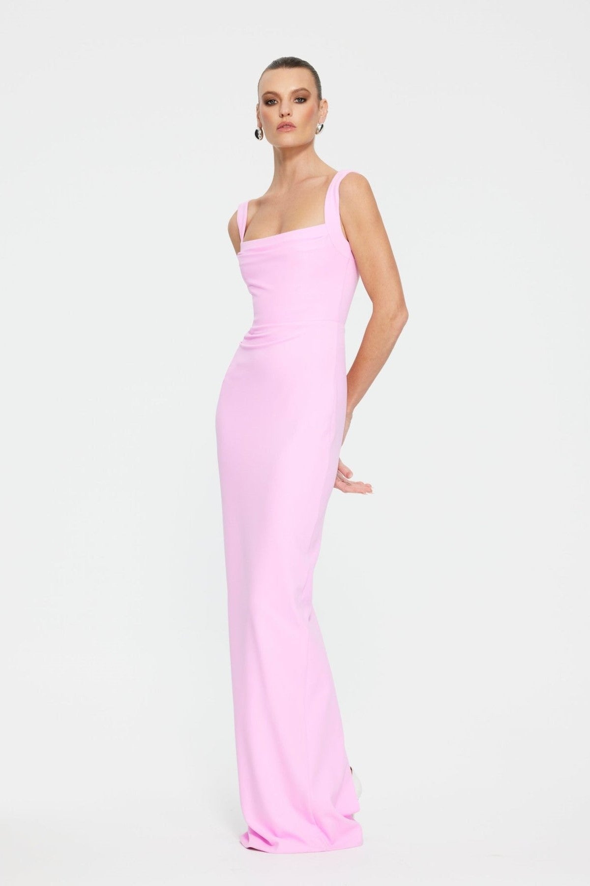 Marbella Gown - Taffy Pink