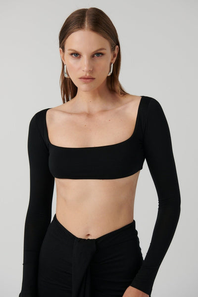 Mathilda Crop - Black