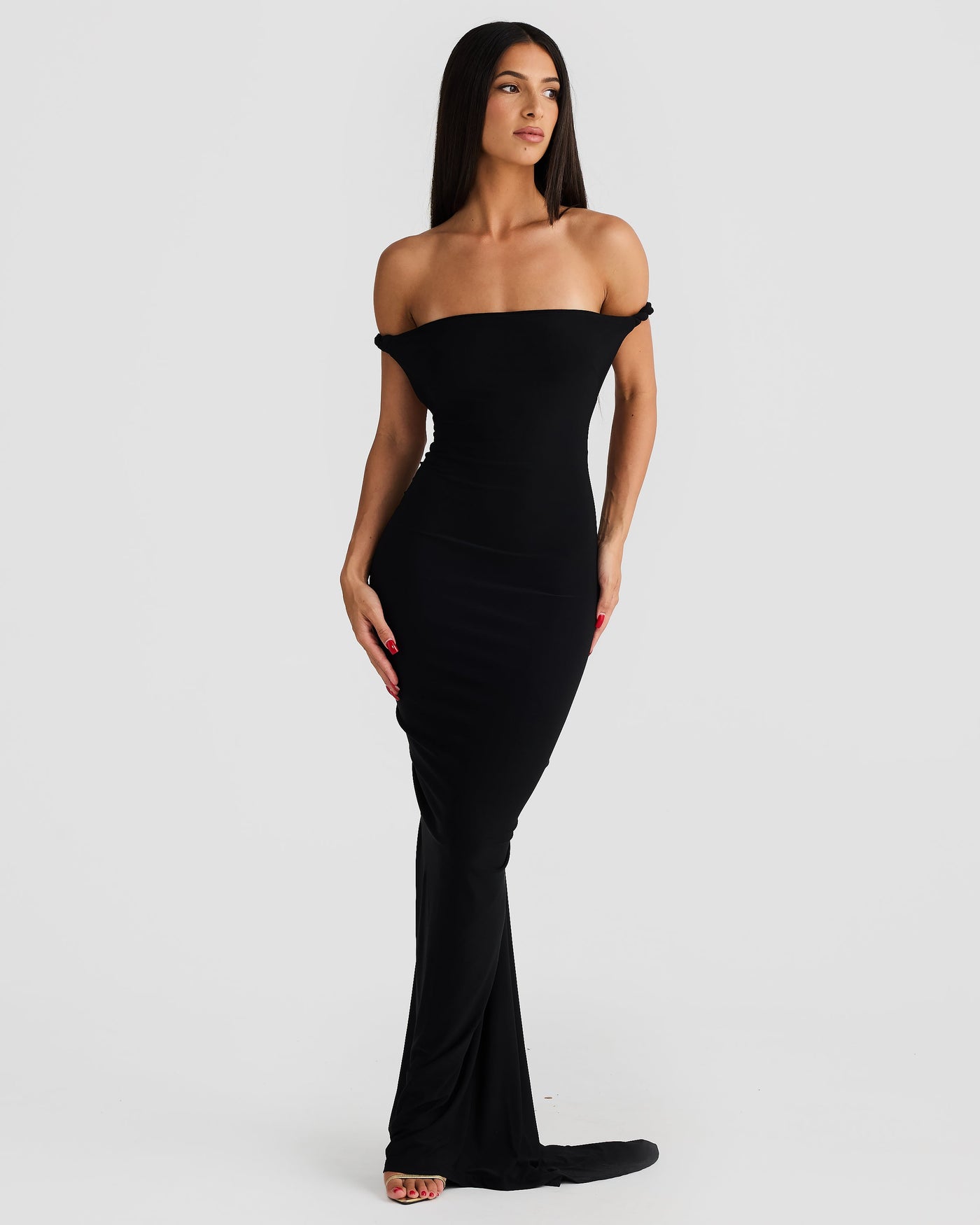 Maia Multi-Way Gown - Black - SHOPJAUS - JAUS