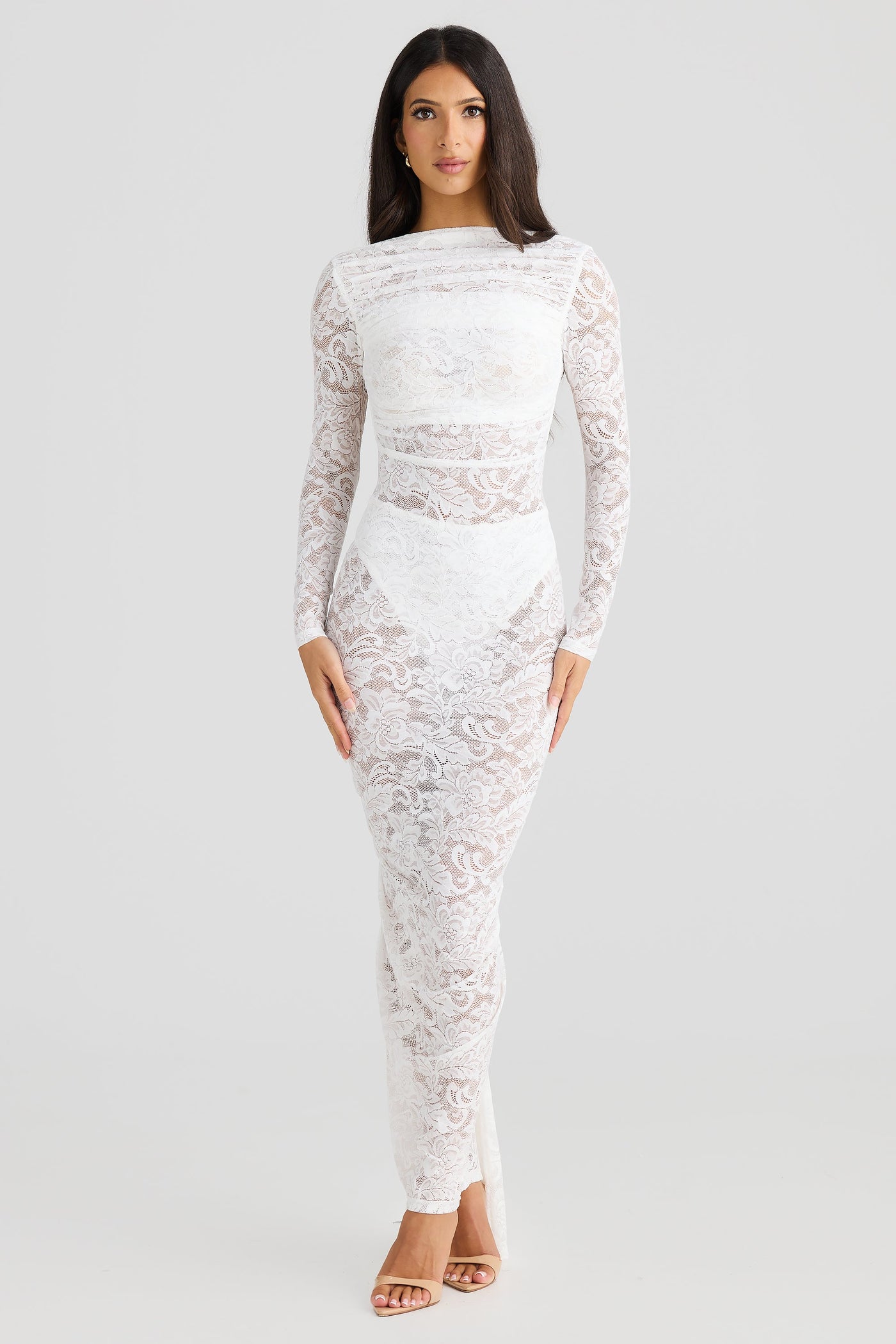 Amara Dress - White