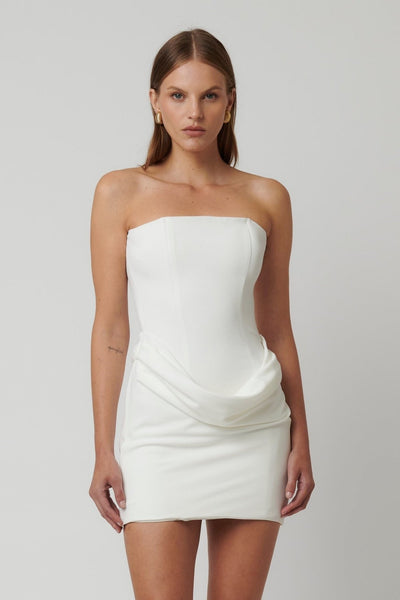 Merci Mini Dress - White