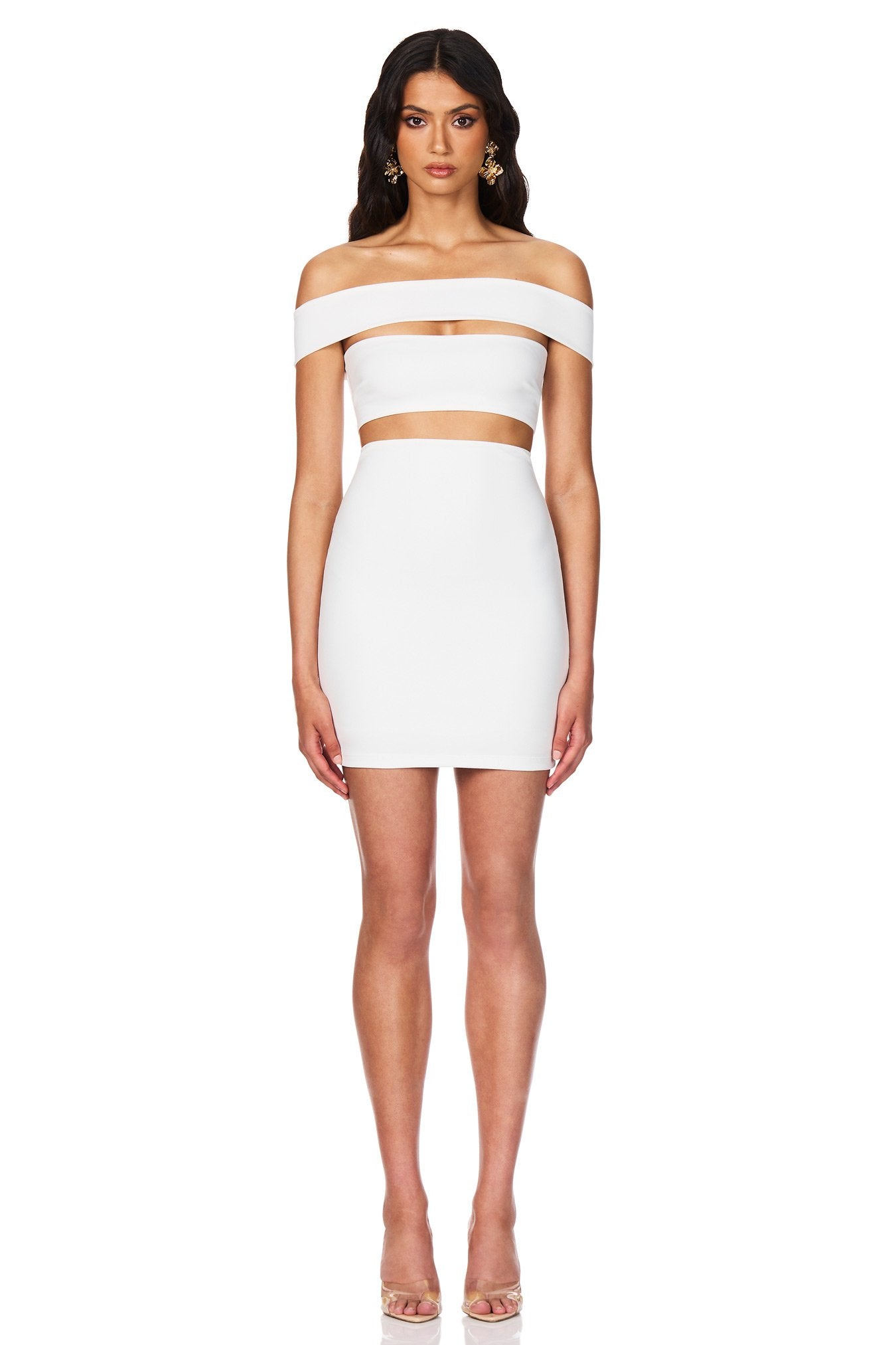 Nookie Naomi Mini Dress - Ivory