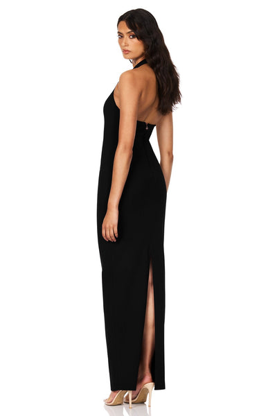 Nookie Natalia Halter Maxi Dress - Black