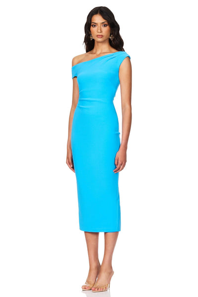 Nookie Natalia Midi Dress - Turquoise