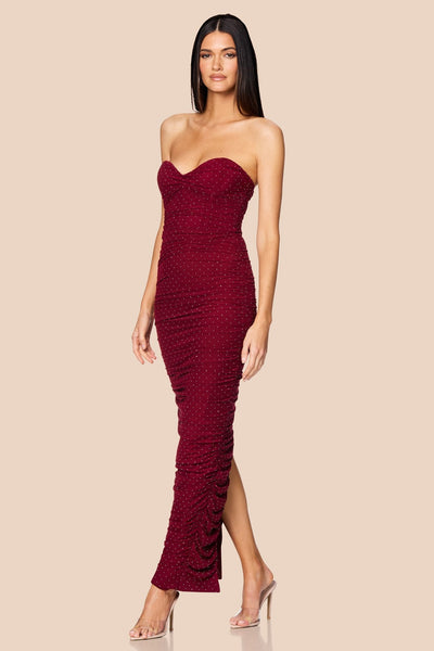 Nookie Noemie Maxi Dress -  Red