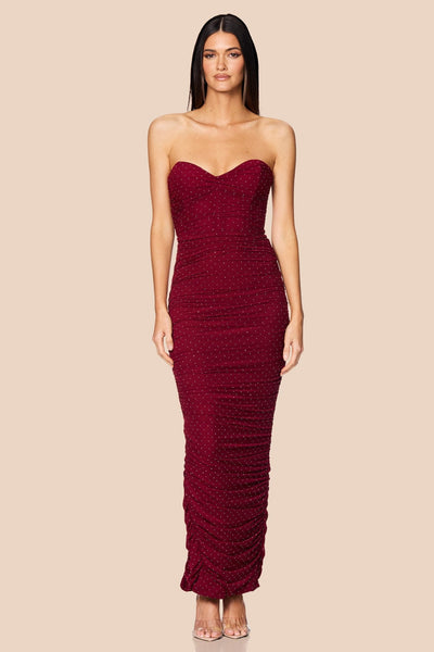 Nookie Noemie Maxi Dress -  Red