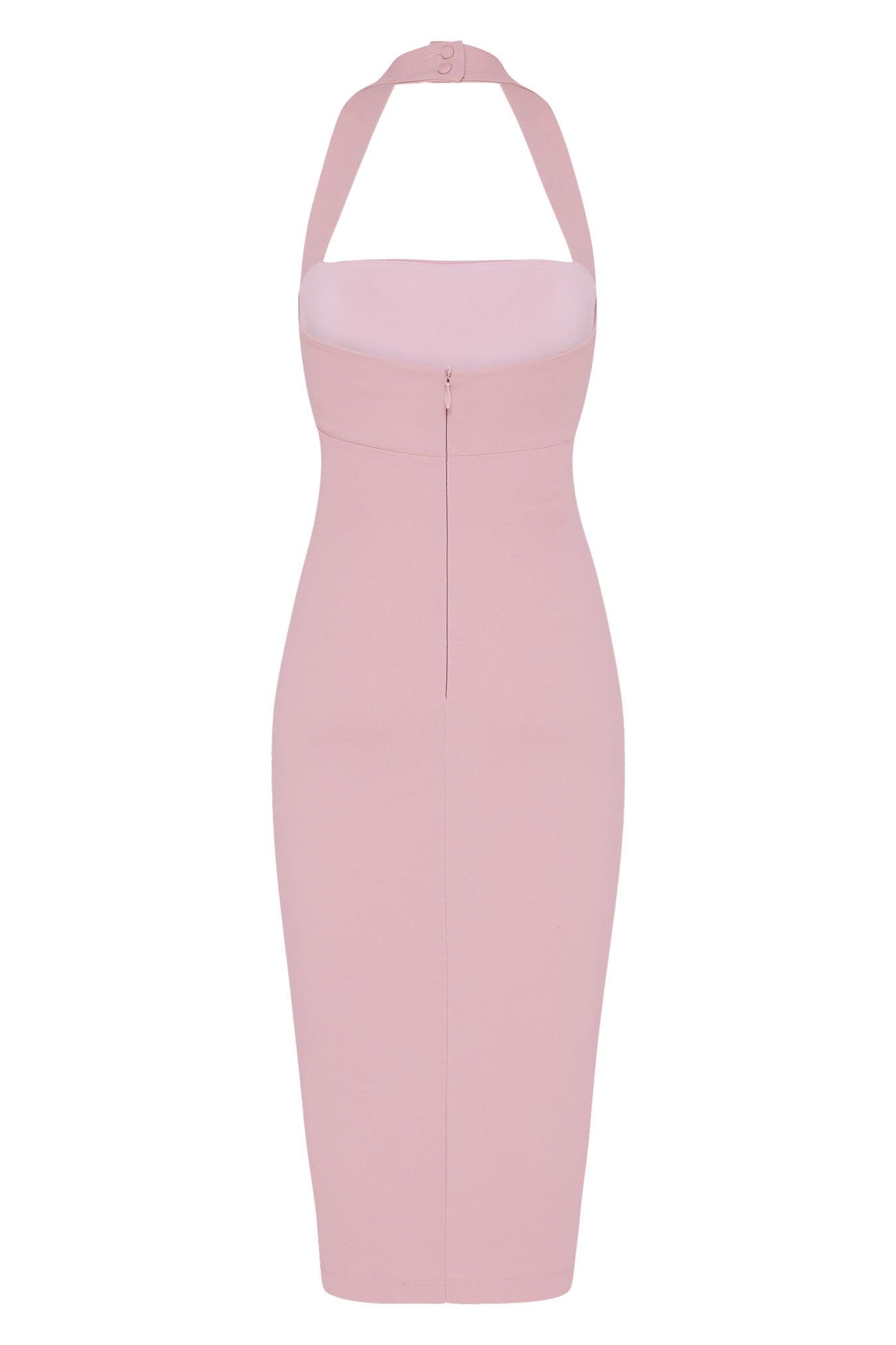 Nookie Boulevard Midi Dress - Antique Rose - SHOPJAUS - JAUS