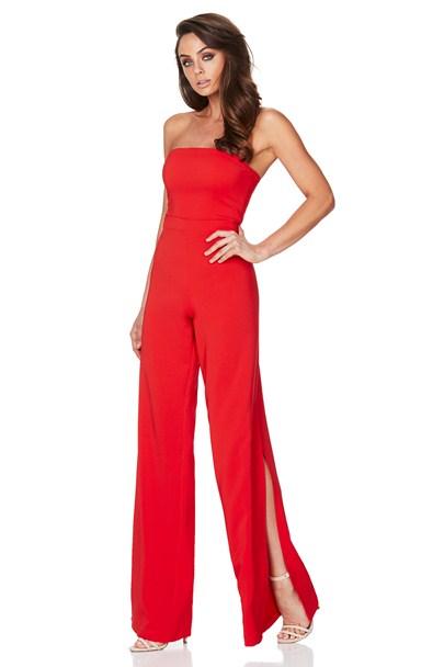 Nookie glamour hot sale jumpsuit red