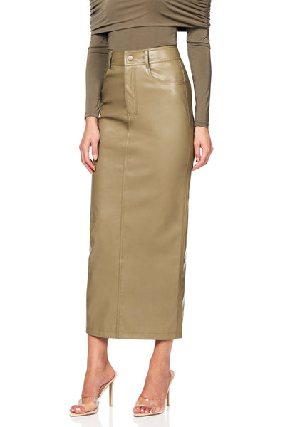 Nookie Off Duty Skirt - Khaki