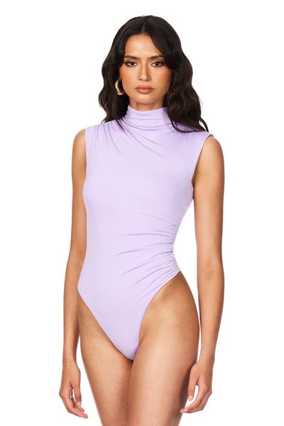 Nookie Olivia High Neck Bodysuit - Lilac