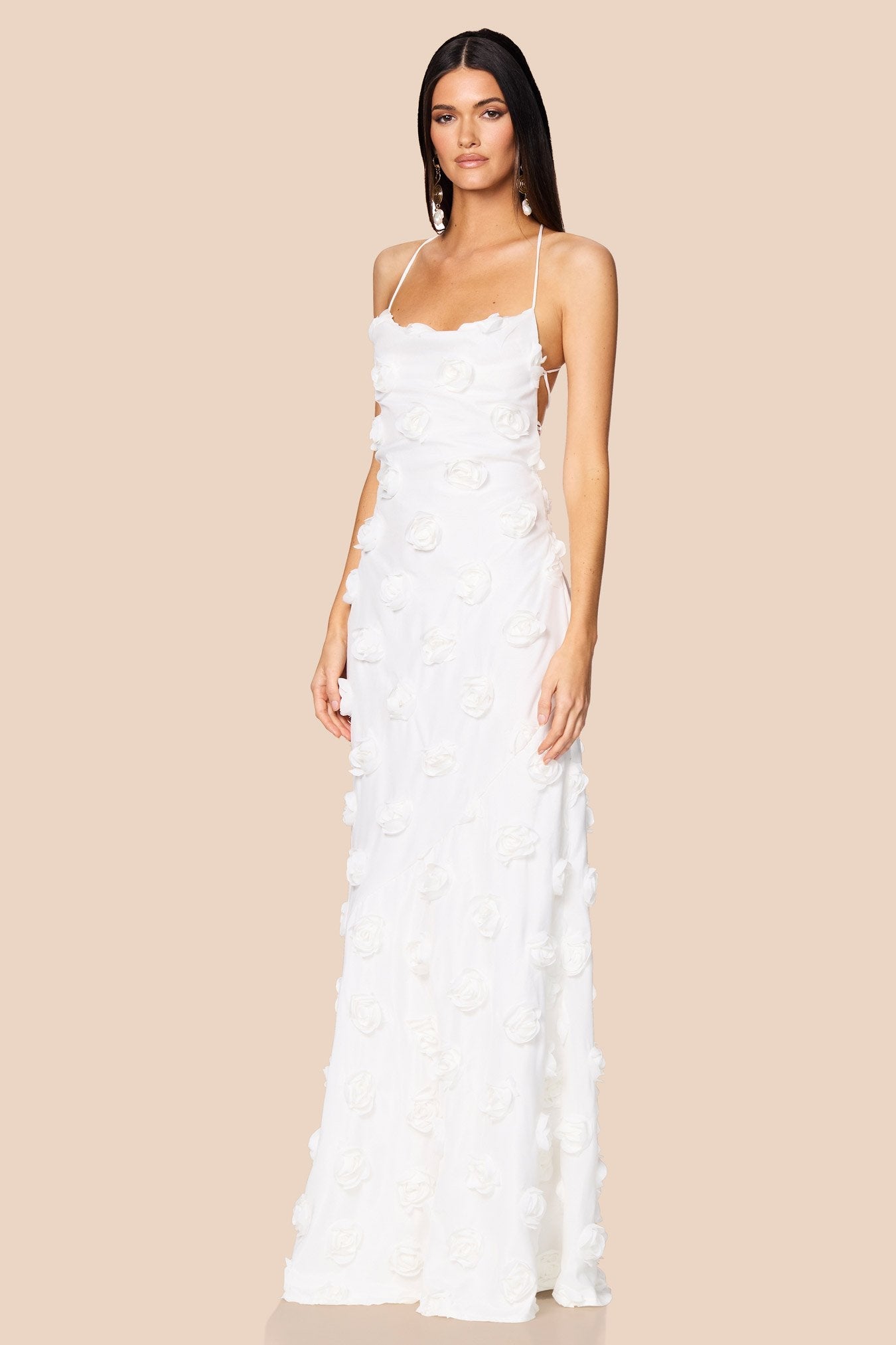 Nookie Roselie Gown - White