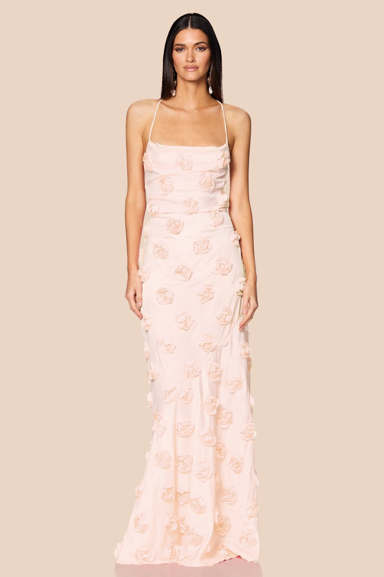 Nookie Roselie Gown - Nude