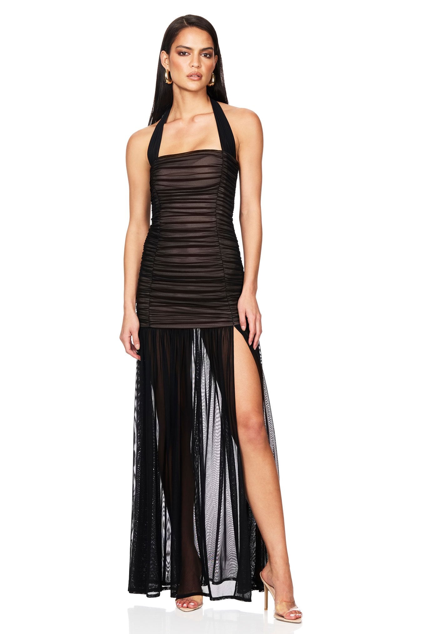 Nookie Thrill Gown - Black - SHOPJAUS - JAUS