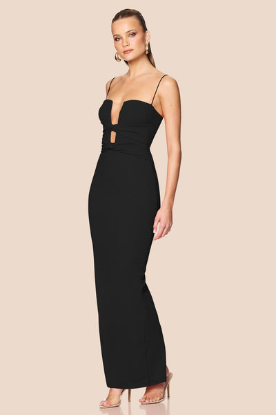 Nookie Valentine Gown - Black