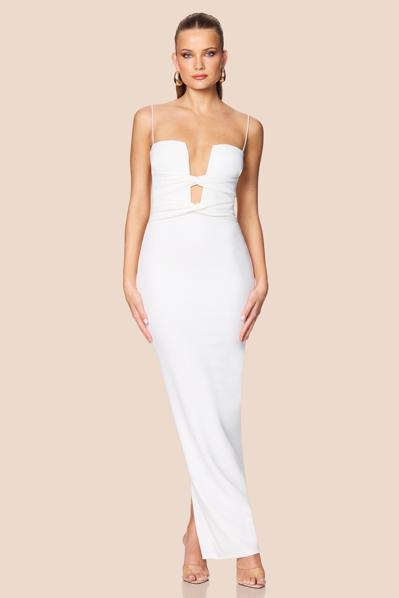 Nookie Valentine Gown - White