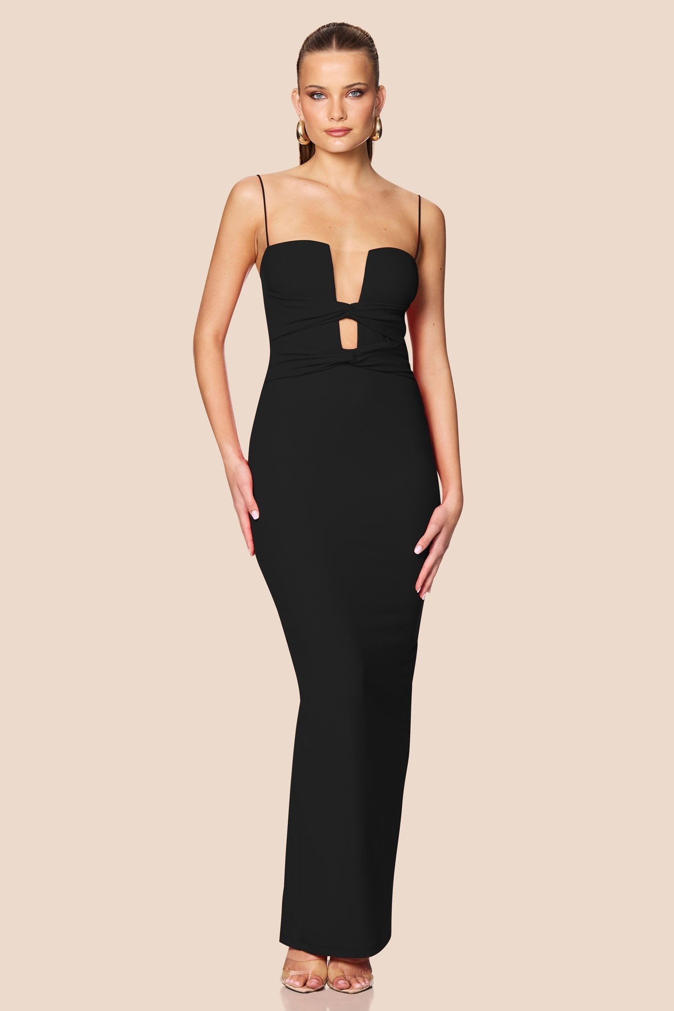 Nookie Valentine Gown - Black