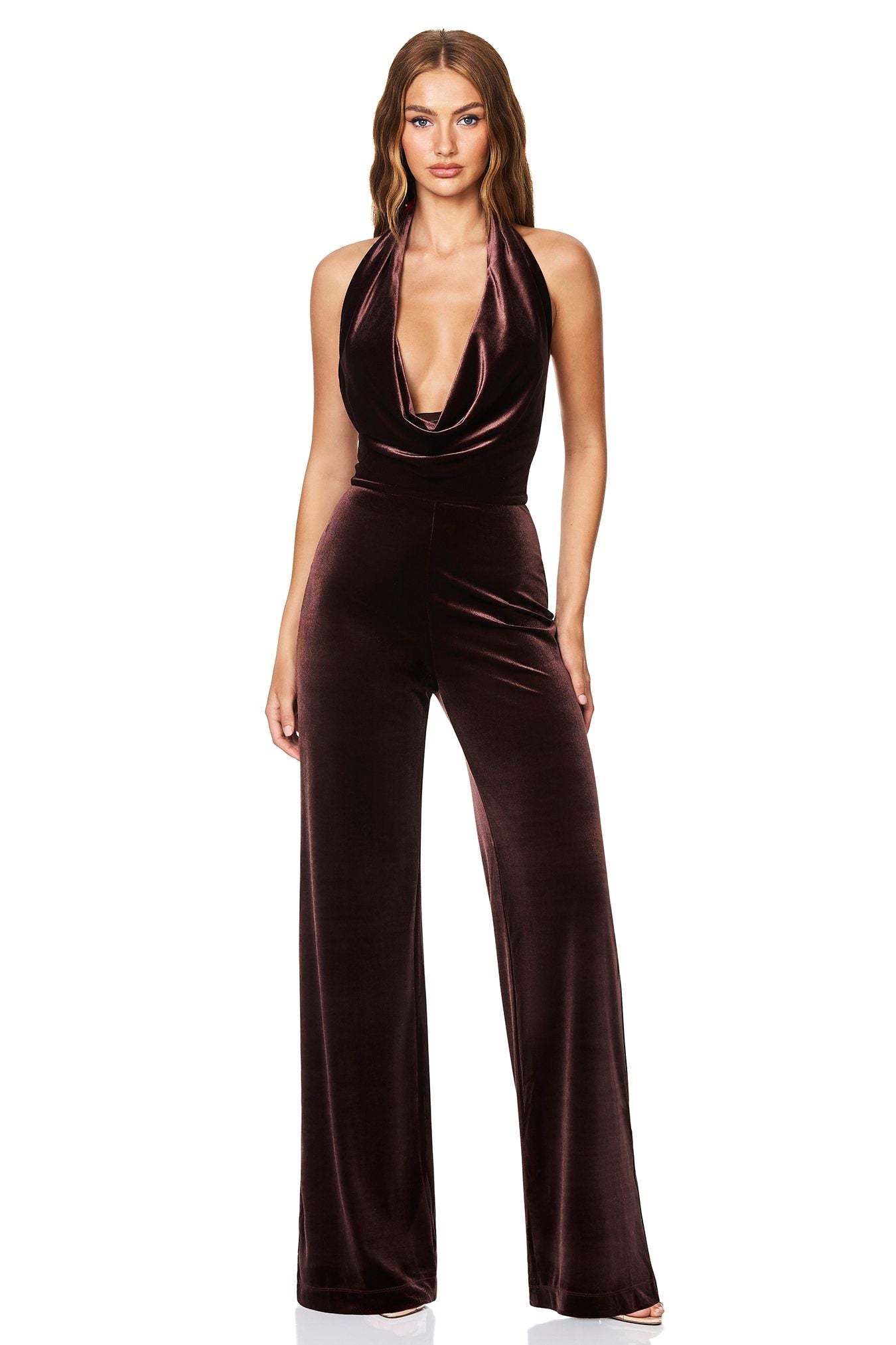 Nookie Vibe Jumpsuit - Truffle