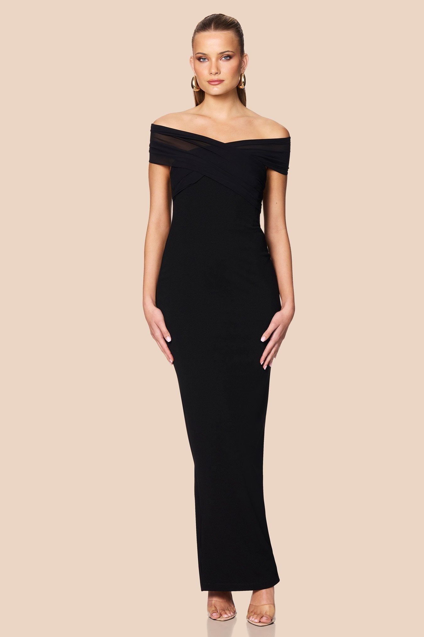 Nookie Zephyr Gown - Black