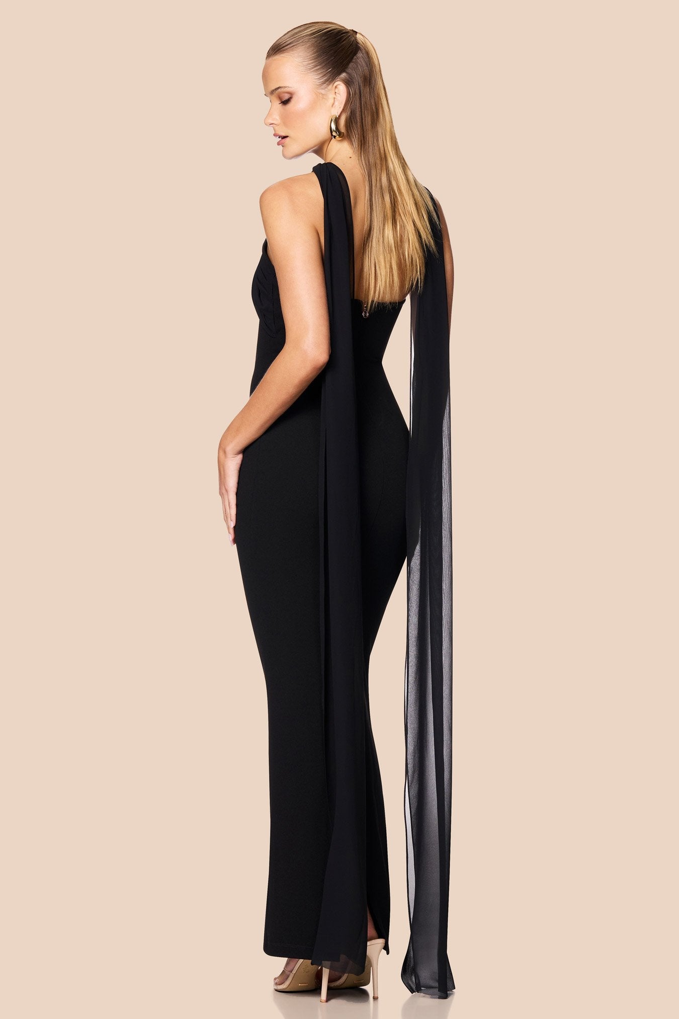 Nookie Zephyr Gown - Black