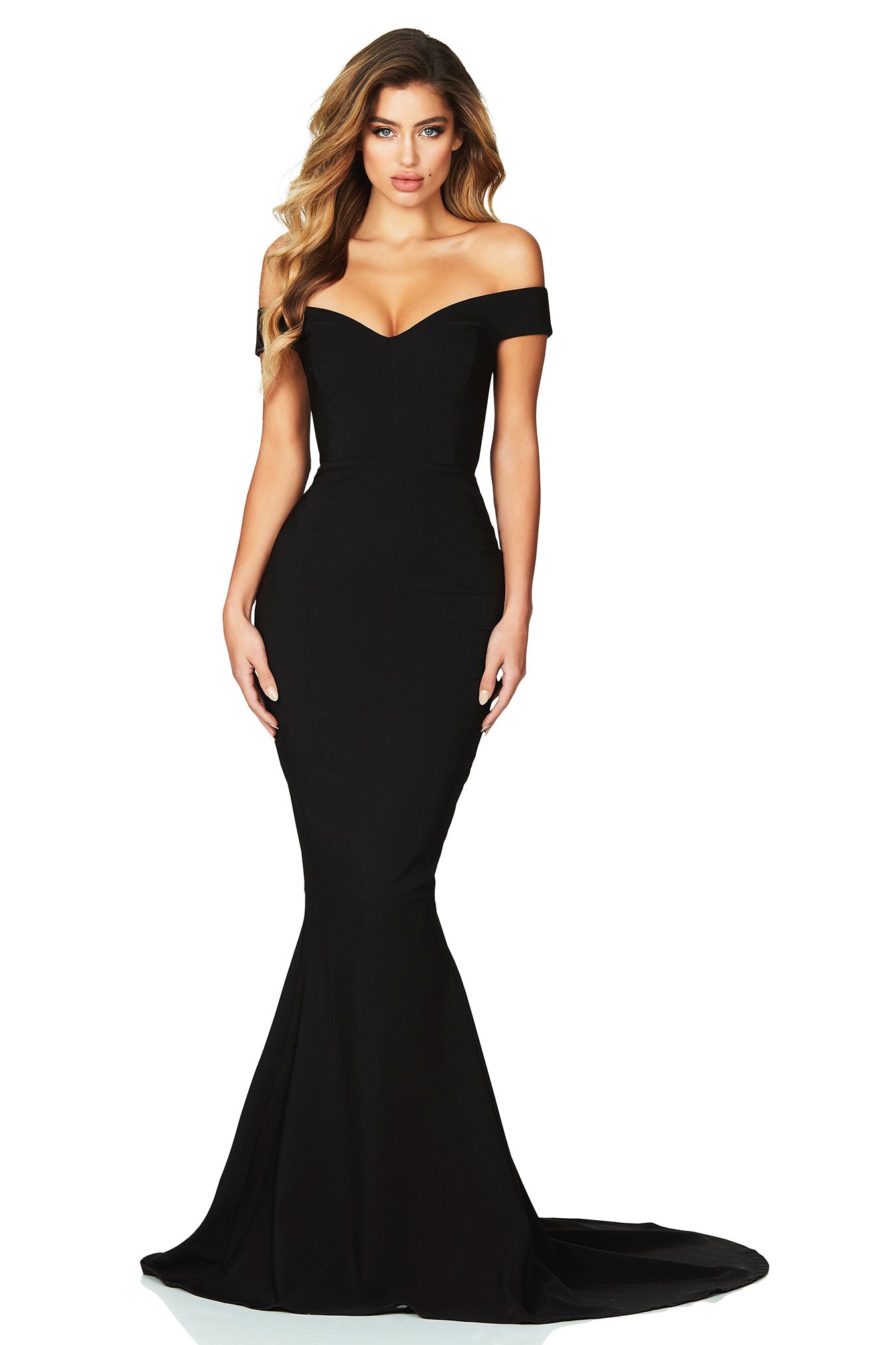 Nookie Allure Gown - Black - SHOPJAUS - JAUS